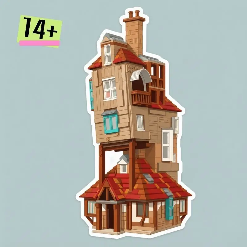 2405Pcs Country House Building Block Set Slanted Roof Chimney Structure Modular Display Model For Adult Collectors
2405Pcs Country House Building Block Set Slanted Roof Chimney Structure Modular Display Model For Adult Collectors