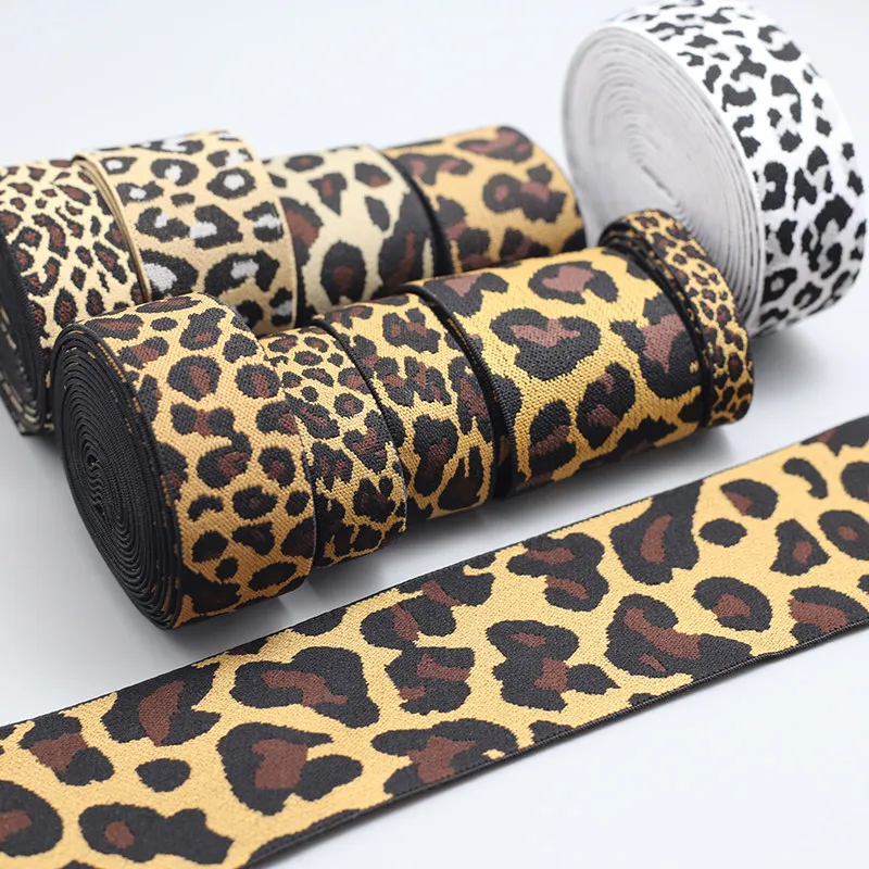 Skin-friendly Jacquard Leopard Print Elastic Band Wide Stretch Waistband for Pants Skirts DIY Sewing Accessories
Skin-friendly Jacquard Leopard Print Elastic Band Wide Stretch Waistband for Pants Skirts DIY Sewing Accessories