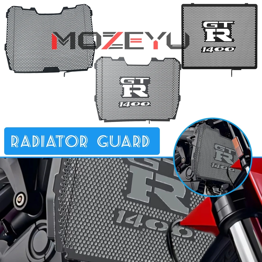 Motorcycle For Kawasaki 1400GTR 1400/1400GTR ZG1400 2008-2023 Accessories Radiator Grille Guard Cover Protector
Motorcycle For Kawasaki 1400GTR 1400/1400GTR ZG1400 2008-2023 Accessories Radiator Grille Guard Cover Protector