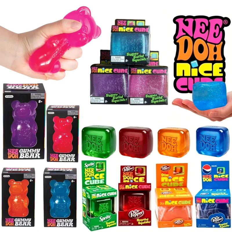 Schylling Nice Cube & Maltose Bear Sensory Fidget Toy Stress Relief Anxiety Relief Focus Blind Box Toy for ADHD
Schylling Nice Cube & Maltose Bear Sensory Fidget Toy Stress Relief Anxiety Relief Focus Blind Box Toy for ADHD