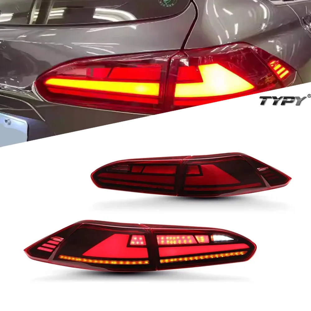 TYPY Auto TailLamp Assembly For Toyota Corolla Cross LED Taillight 2022 Upgrade to NEW Corolla Dynamic Turn Signal LED Taillight
TYPY Auto TailLamp Assembly For Toyota Corolla Cross LED Taillight 2022 Upgrade to NEW Corolla Dynamic Turn Signal LED Taillight