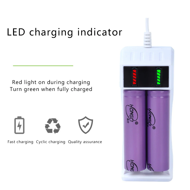 2 Slots USB Dual 18650 Charging Rechargeable Lithium Battery For 14500 18650 Battery Charger DIY Accessories
2 Slots USB Dual 18650 Charging Rechargeable Lithium Battery For 14500 18650 Battery Charger DIY Accessories