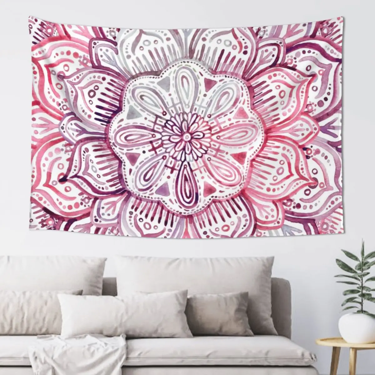 Burgundy Blush Watercolor Mandala Tapestry Home Decorators Decorative Wall Murals Cute Room Decor Tapestry
Burgundy Blush Watercolor Mandala Tapestry Home Decorators Decorative Wall Murals Cute Room Decor Tapestry