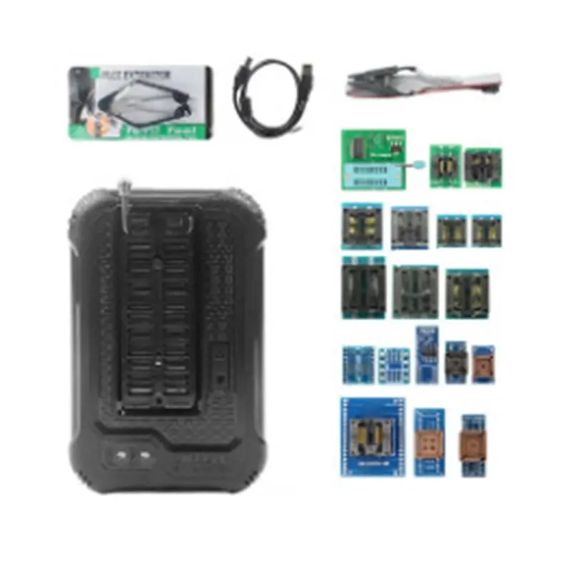AT82-For Xgecu T48 TL866II-3G USB Universal Programmer Kit Including 17386+ IC SPI Flash NAND EEPROM MCU PIC AVR With 20 Adapter
AT82-For Xgecu T48 TL866II-3G USB Universal Programmer Kit Including 17386+ IC SPI Flash NAND EEPROM MCU PIC AVR With 20 Adapter