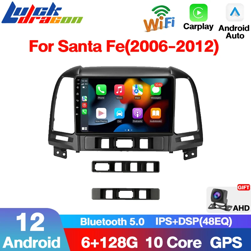 Автомобильный мультимедийный плеер на Android 13 DSP для Hyundai Santa Fe 2 2006-2012, 2din, GPS, 4G, Wi-Fi
Автомобильный мультимедийный плеер на Android 13 DSP для Hyundai Santa Fe 2 2006-2012, 2din, GPS, 4G, Wi-Fi