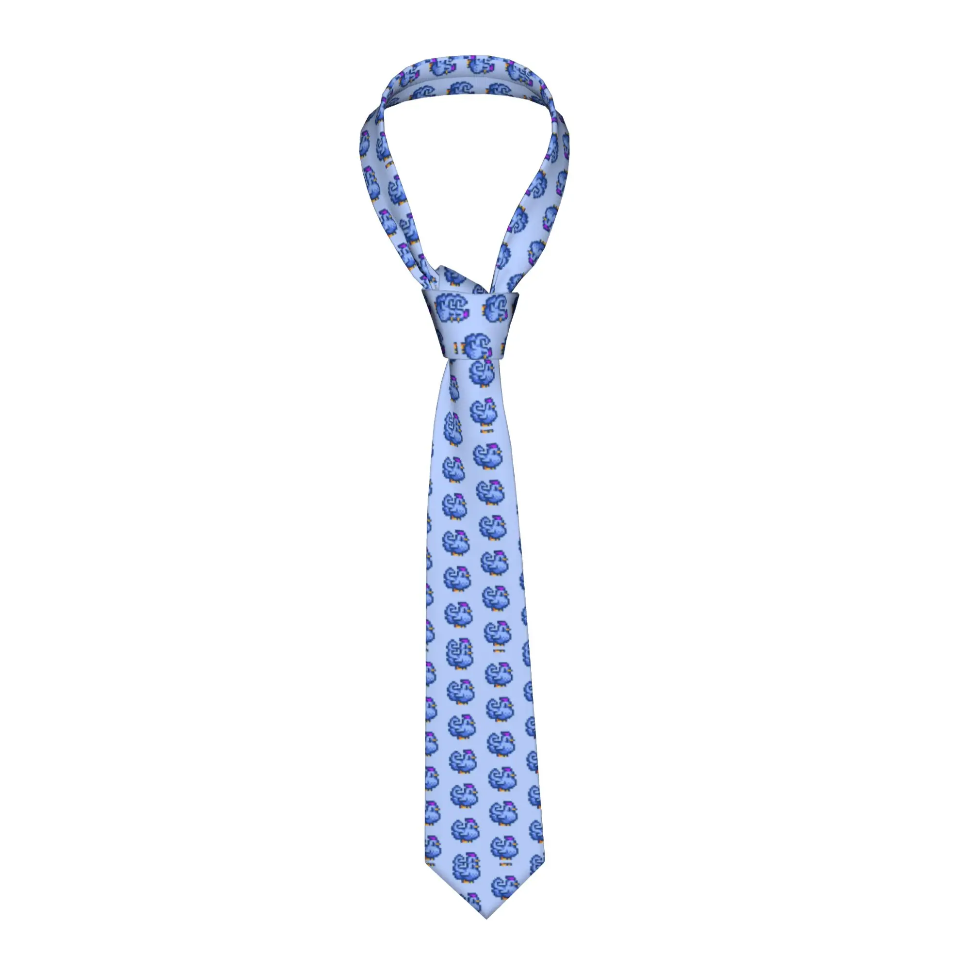 Neckties Stardew Valley Pixel Blue Chicken Men Polyester 8 cm Wide Neck Tie for Men Suits Accessories Cravat Wedding Party
Neckties Stardew Valley Pixel Blue Chicken Men Polyester 8 cm Wide Neck Tie for Men Suits Accessories Cravat Wedding Party