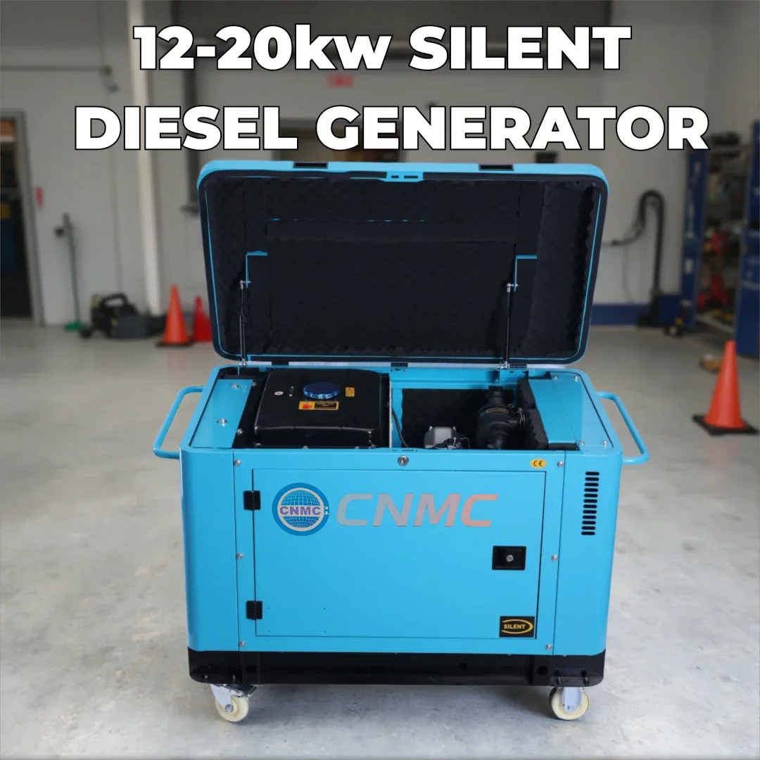 CNMC 12KW/15KW/18KW Generator 50HZ/60HZ 110V/220V/380V Silent diesel generator Electric Three phase Fuel Economy High Efficiency
CNMC 12KW/15KW/18KW Generator 50HZ/60HZ 110V/220V/380V Silent diesel generator Electric Three phase Fuel Economy High Efficiency
