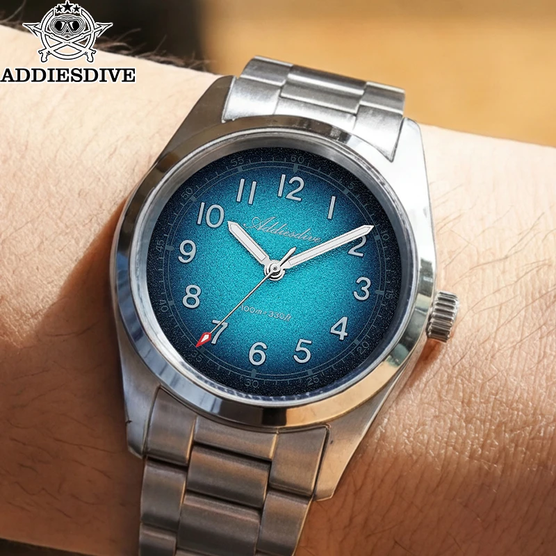 ADDIESDIVE Luxury Quartz Watch for Men AD2553 Sapphire Crystal 36mm Japanese 2035 Movement Stainless Steel Screw Down Crown
ADDIESDIVE Luxury Quartz Watch for Men AD2553 Sapphire Crystal 36mm Japanese 2035 Movement Stainless Steel Screw Down Crown