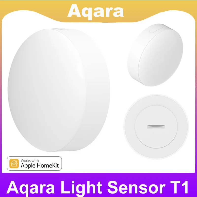 Датчик яркости Aqara, датчик яркости T1 Zigbee 3,0, детектор с управлением умным домом, магнитное приложение Aqara Mijia Homekit APP
Датчик яркости Aqara, датчик яркости T1 Zigbee 3,0, детектор с управлением умным домом, магнитное приложение Aqara Mijia Homekit APP