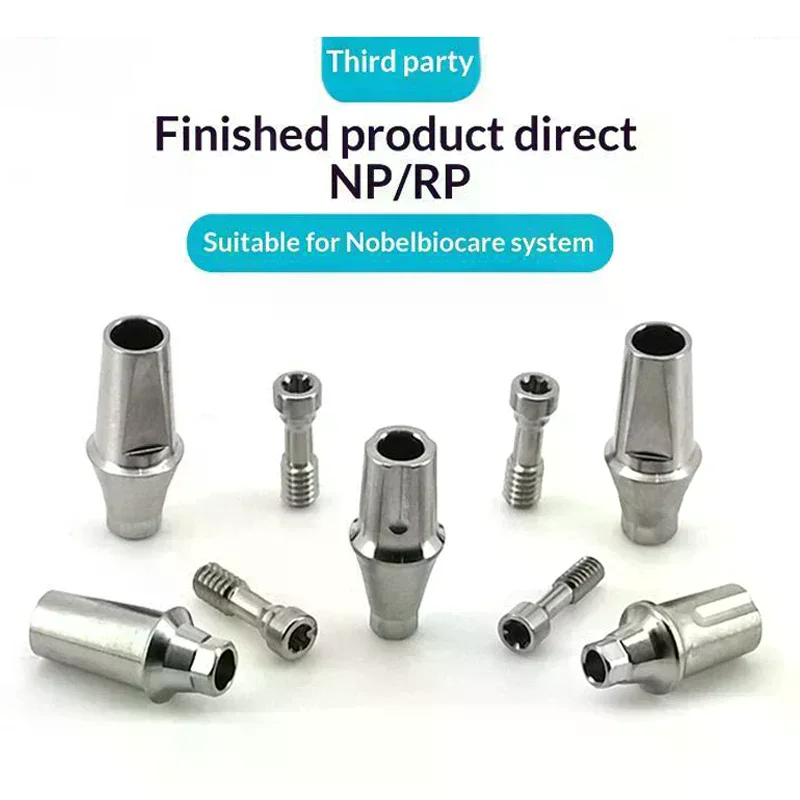 Fits For Nobel Biocare RP NP Cemented Abutment Titanium Transfer Straight Abutment For Lab Prosthetics Factory Direct Supply
Fits For Nobel Biocare RP NP Cemented Abutment Titanium Transfer Straight Abutment For Lab Prosthetics Factory Direct Supply