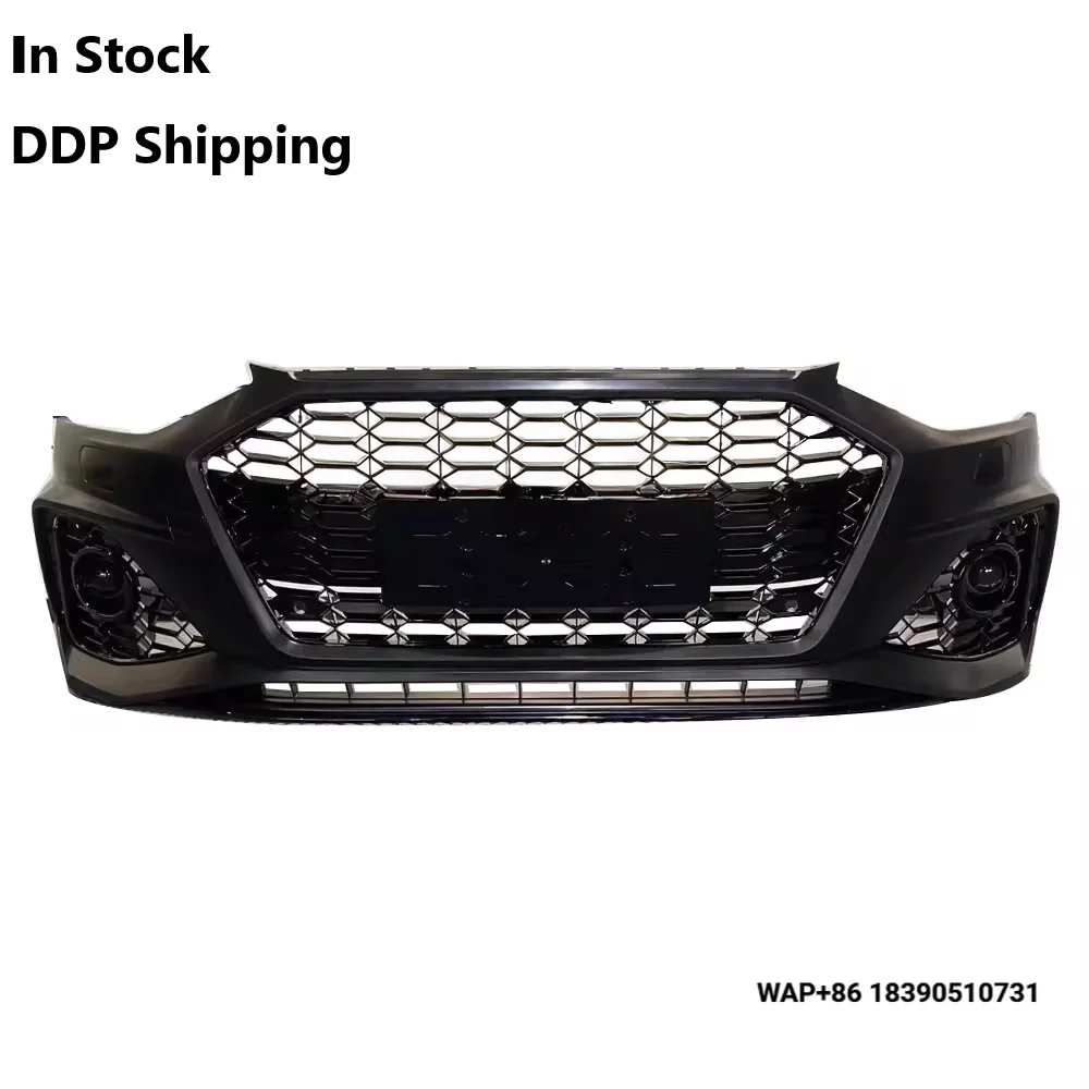 High Quality Car A4 S4 Body Kits Upgraded RS4 Style Front Bumper Kits with Grille for A4 S4 B9.5 2020 2021 2022 2023 2024
High Quality Car A4 S4 Body Kits Upgraded RS4 Style Front Bumper Kits with Grille for A4 S4 B9.5 2020 2021 2022 2023 2024