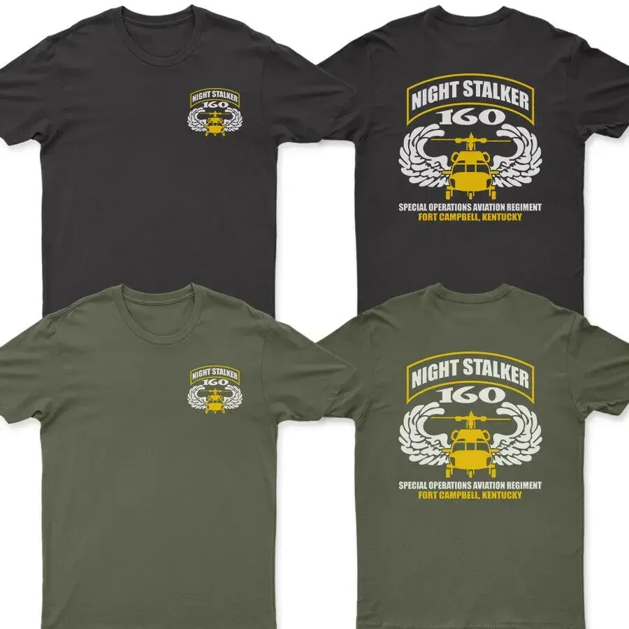 Night Stalker 160th Special Operations Aviation Regiment T-Shirt. Summer Cotton O-Neck Short Sleeve Mens T Shirt New S-3XL
Night Stalker 160th Special Operations Aviation Regiment T-Shirt. Summer Cotton O-Neck Short Sleeve Mens T Shirt New S-3XL