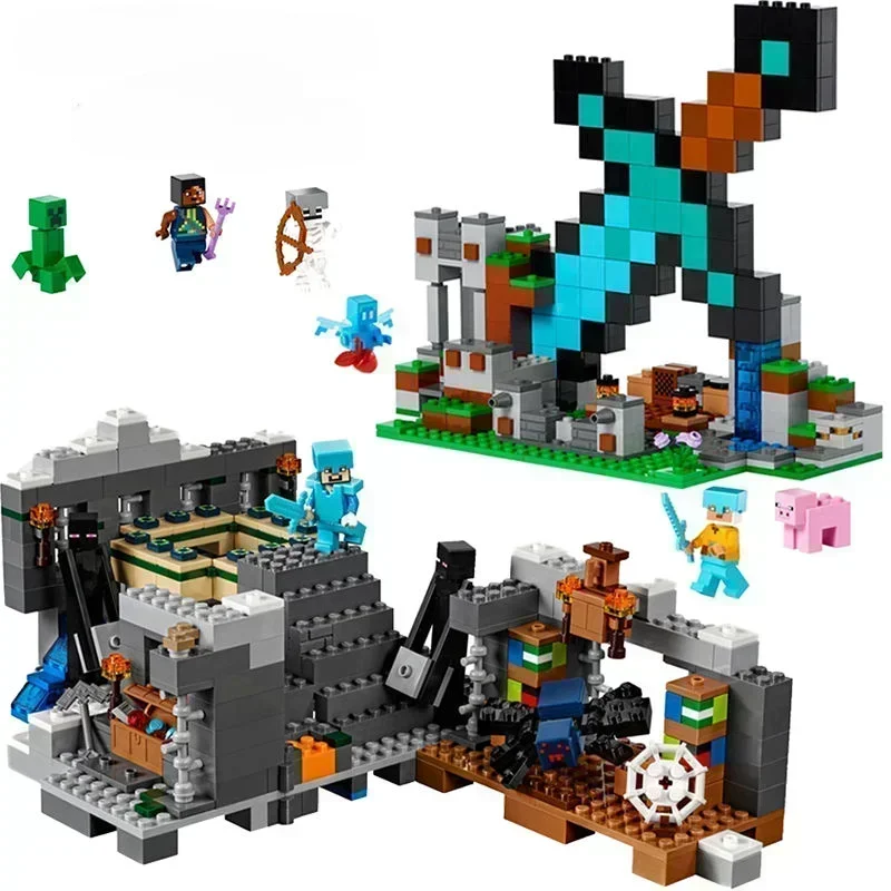 End Portal Redstone Battle My World Village Tree House Dark World Building mini figures minecrafte toys Birthday gift
End Portal Redstone Battle My World Village Tree House Dark World Building mini figures minecrafte toys Birthday gift