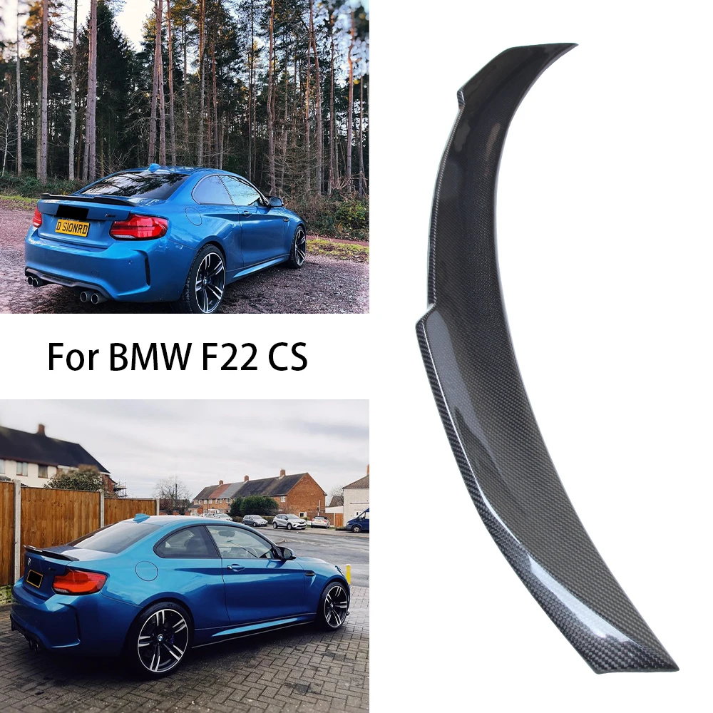 For BMW 2 Series F22 Coupe/F23 Convertible/M2 F87 CS Style Carbon fiber Rear Spoiler Trunk wing 2014-2020
For BMW 2 Series F22 Coupe/F23 Convertible/M2 F87 CS Style Carbon fiber Rear Spoiler Trunk wing 2014-2020