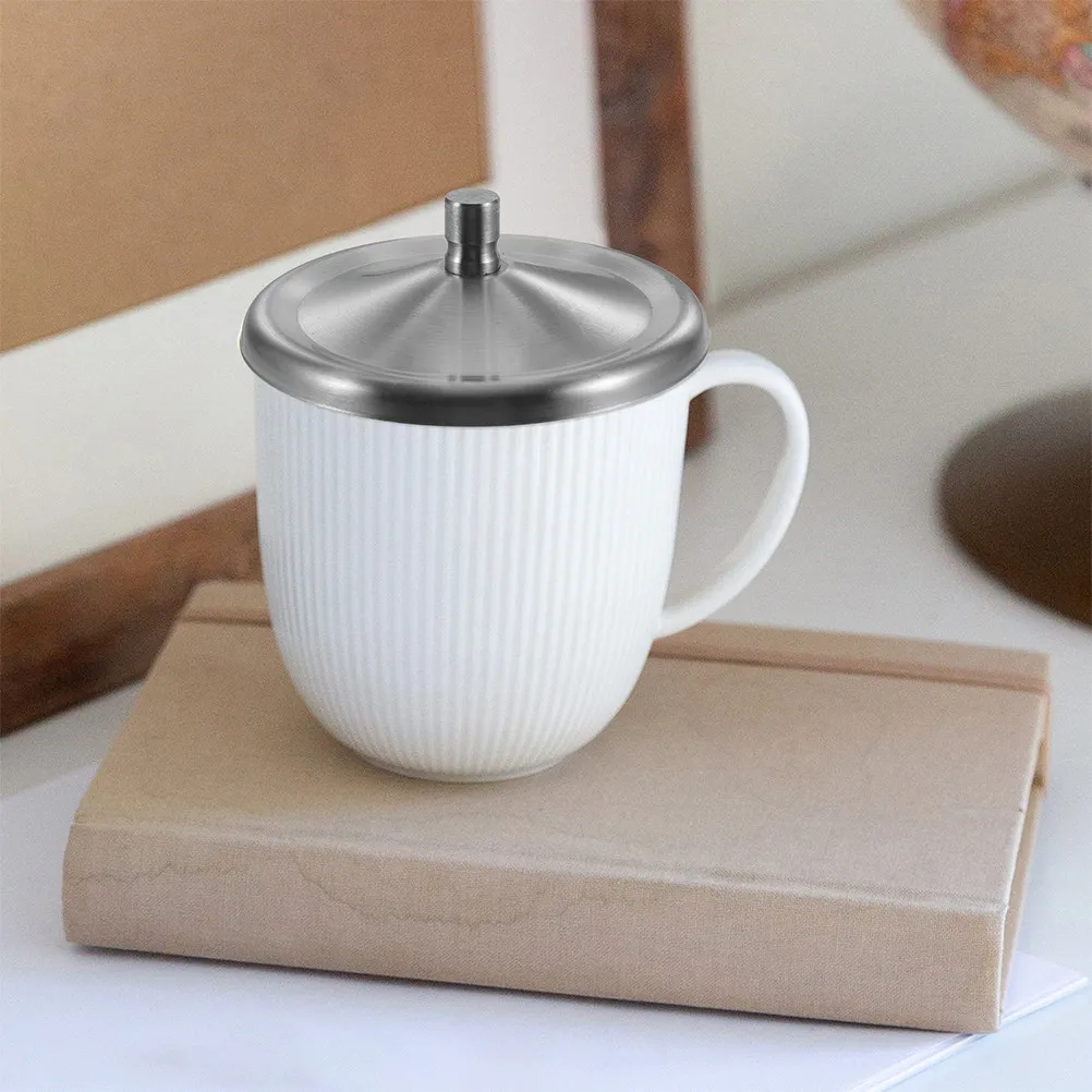 6Pcs Stainless Steel Mug Covers Smooth Surface Easy Clean Hot Drink Lid Coffee Cup Seal Cap Tea Cup Cover Travel Office Outdoor
6Pcs Stainless Steel Mug Covers Smooth Surface Easy Clean Hot Drink Lid Coffee Cup Seal Cap Tea Cup Cover Travel Office Outdoor