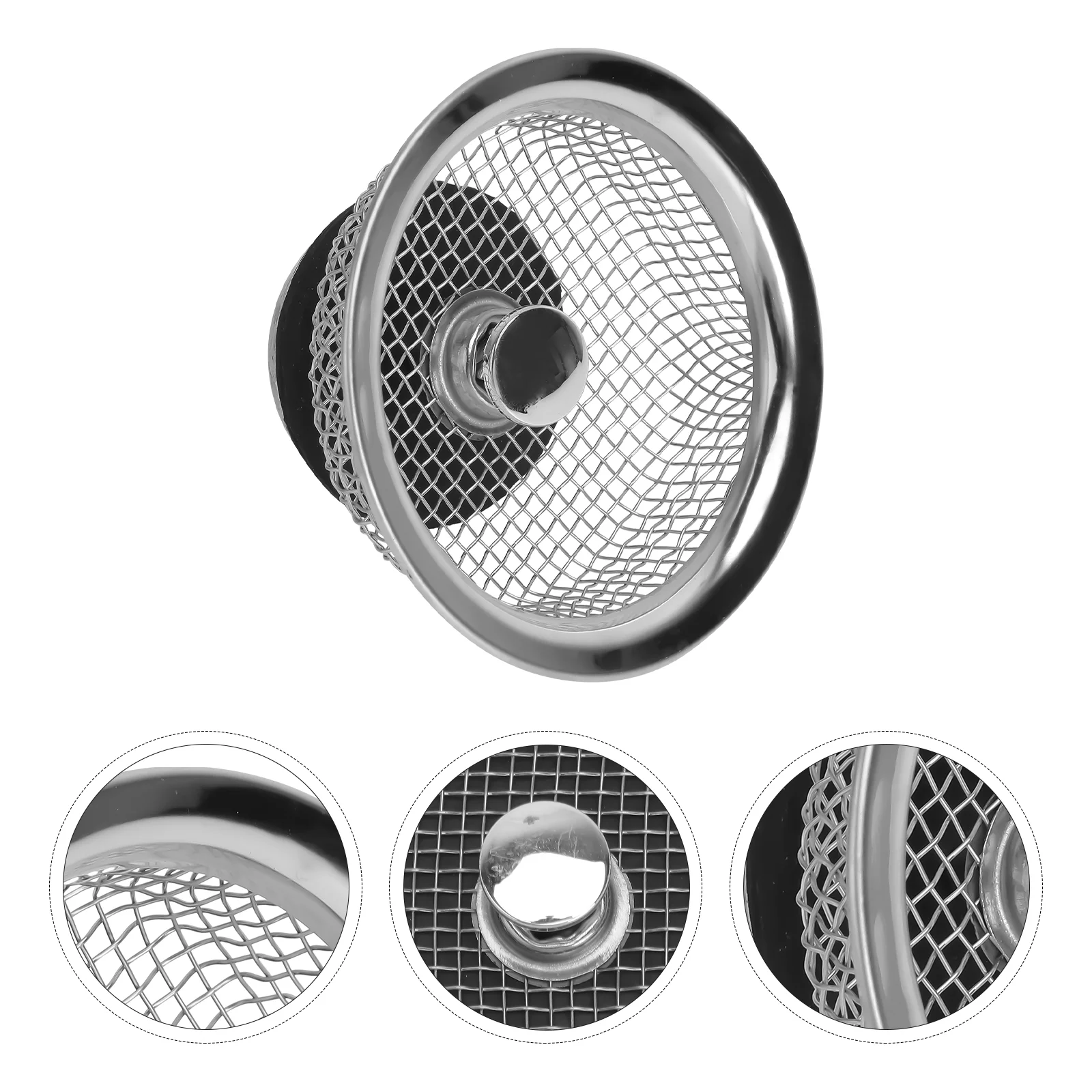 2 Pcs Stainless Steel Floor Drain Cover Anti Clogging Kitchen Tub Strainer Filter Net Hair Blocker Sewer Drain
2 Pcs Stainless Steel Floor Drain Cover Anti Clogging Kitchen Tub Strainer Filter Net Hair Blocker Sewer Drain