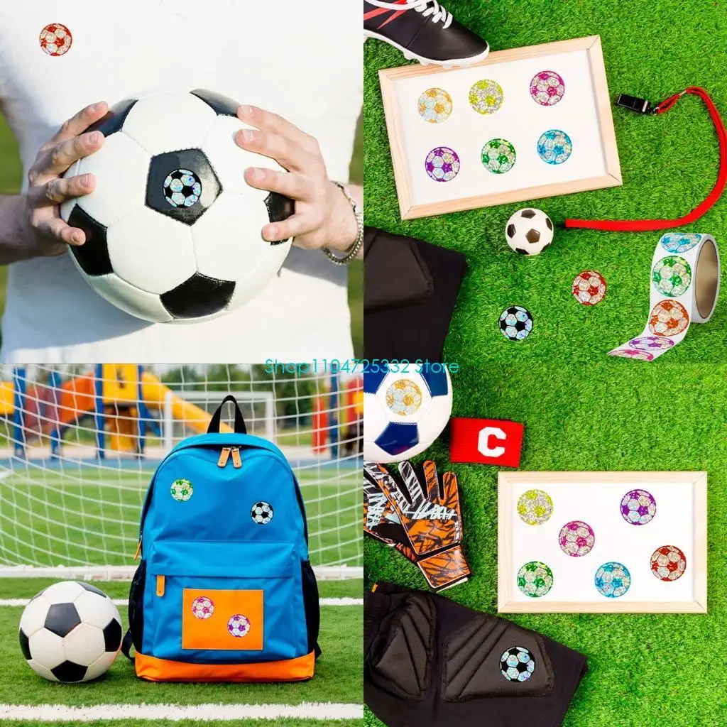 P5EA 1000Pcs Reflective Colorful Football Sticker Decorative Sealing Sticker Label
P5EA 1000Pcs Reflective Colorful Football Sticker Decorative Sealing Sticker Label