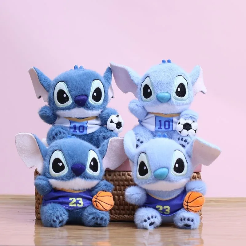 Kawaii Stitch Football Baby Plush Toy Keychain and Bag Hanging Decoration Disney Plush Fill Stitch Personalized Decoration Gift
Kawaii Stitch Football Baby Plush Toy Keychain and Bag Hanging Decoration Disney Plush Fill Stitch Personalized Decoration Gift