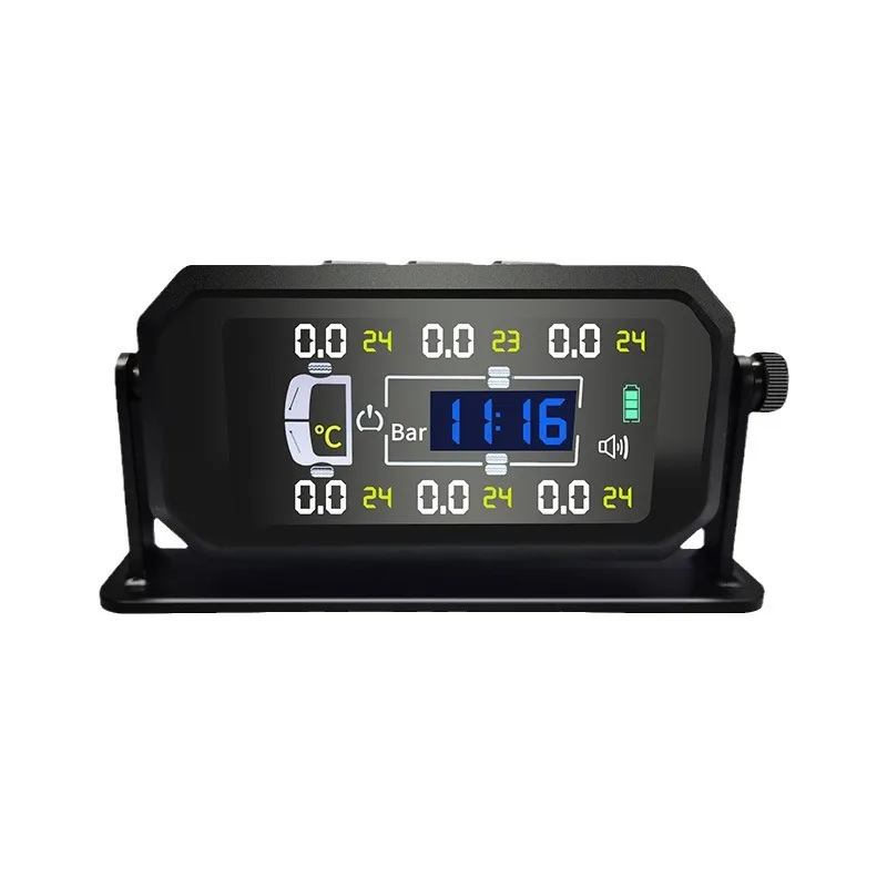 For Factory Direct Solar Wireless Digital Truck Universal 6 Wheels Tire Pressure Monitoring System With 6 External Sensors
For Factory Direct Solar Wireless Digital Truck Universal 6 Wheels Tire Pressure Monitoring System With 6 External Sensors