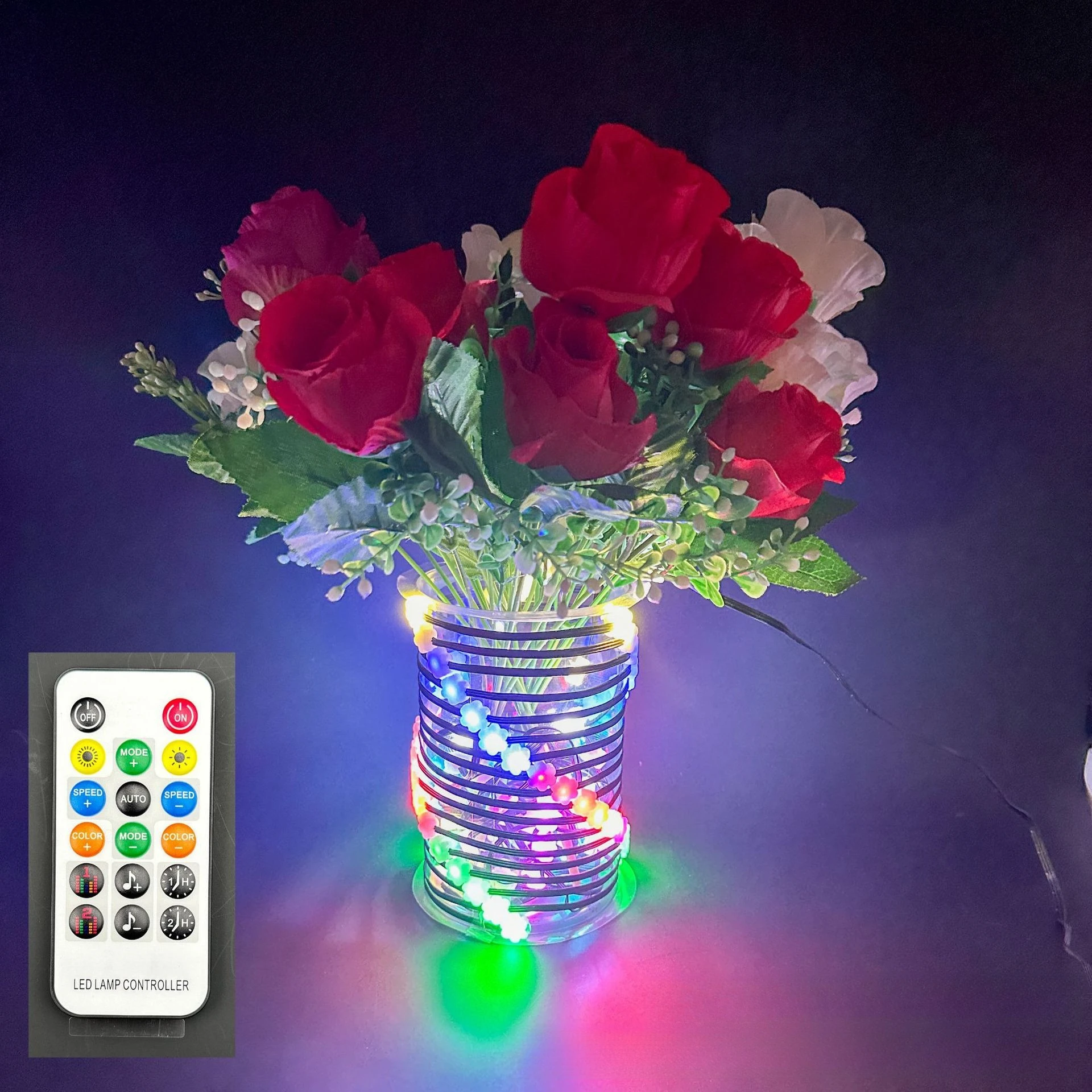 Symphony point control RGB leather cable light string colorful RGB full color bluetooth horse racing USB Christmas decoration
Symphony point control RGB leather cable light string colorful RGB full color bluetooth horse racing USB Christmas decoration