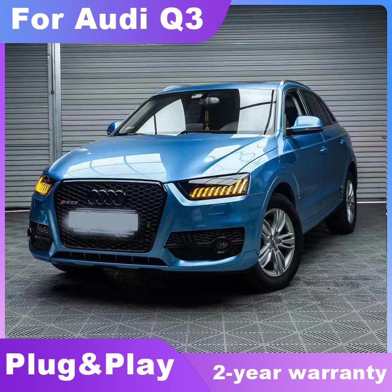 Стайлинг автомобиля для Audi Q3 2013-2018 светодиодные фары DRL указатель поворота анимация указатель поворота передняя лампа
Стайлинг автомобиля для Audi Q3 2013-2018 светодиодные фары DRL указатель поворота анимация указатель поворота передняя лампа