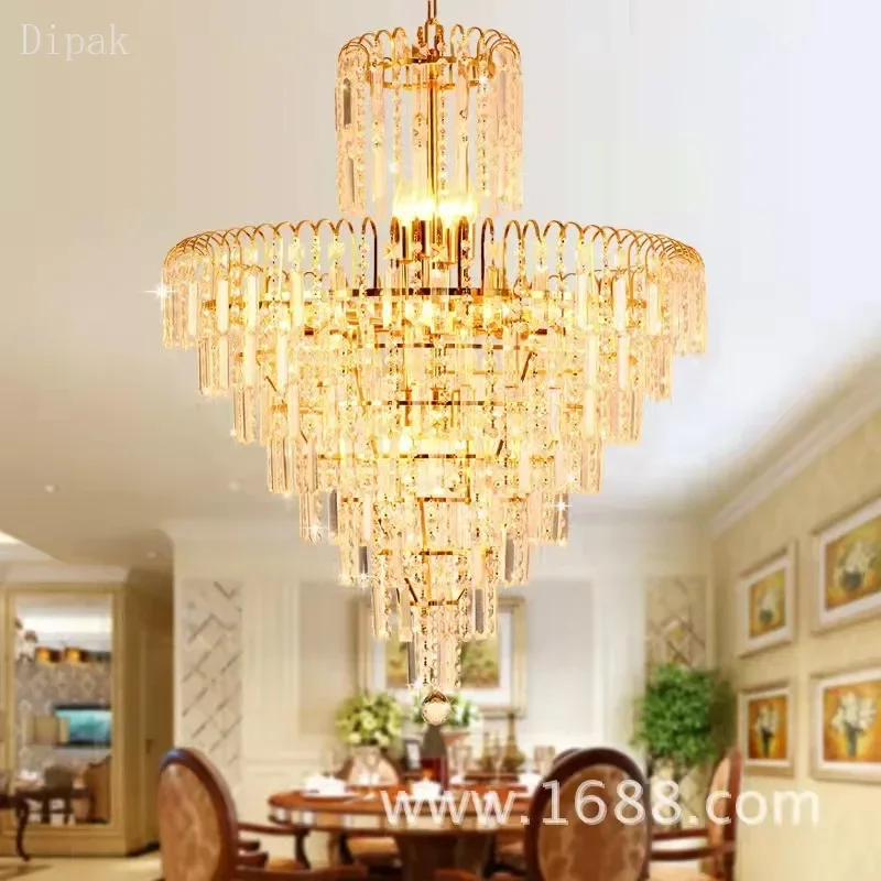 Senior Luxury crystal chandelier lighting LED light light chandelier living room bedroom dining room ceiling chandelier
Senior Luxury crystal chandelier lighting LED light light chandelier living room bedroom dining room ceiling chandelier