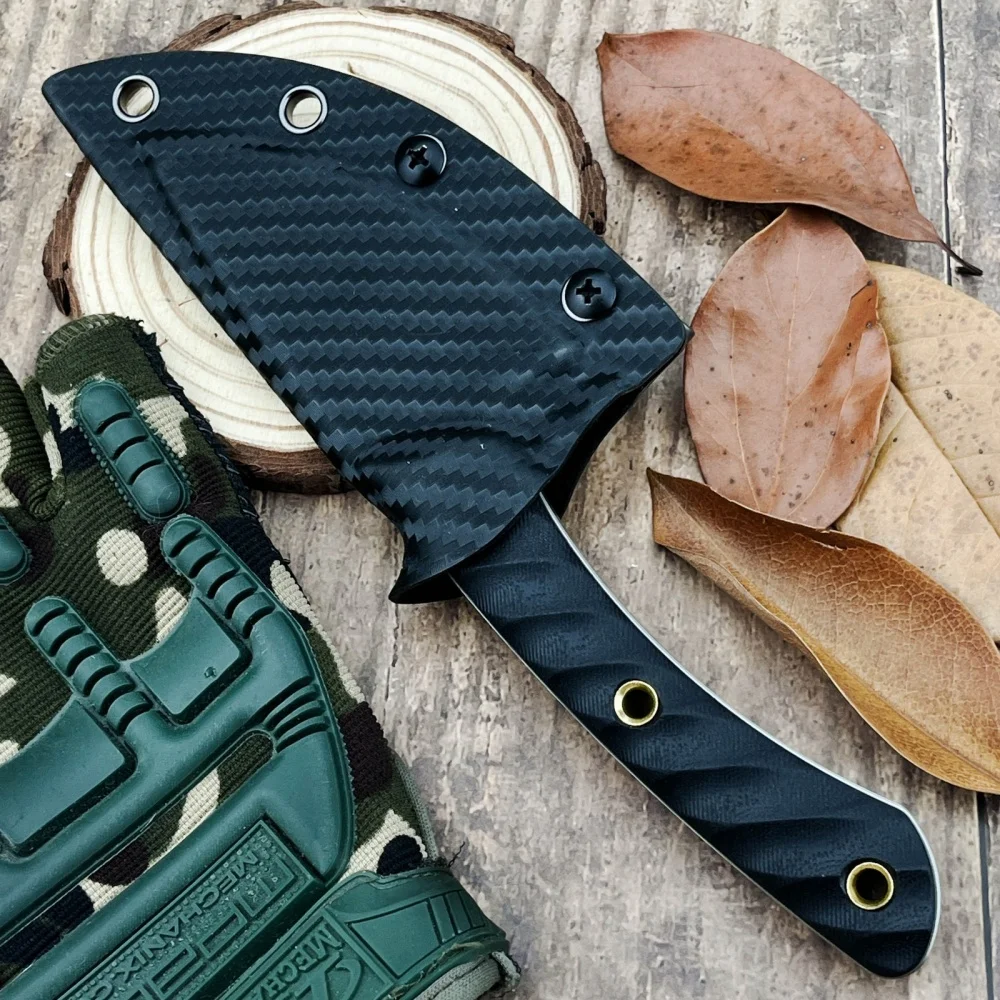 High-hardness Fixed Blade Knife with K Sheath Multi-functional Travel Hiking Rescue Knife EDC Outdoor Tool Camping Survival Tool
High-hardness Fixed Blade Knife with K Sheath Multi-functional Travel Hiking Rescue Knife EDC Outdoor Tool Camping Survival Tool