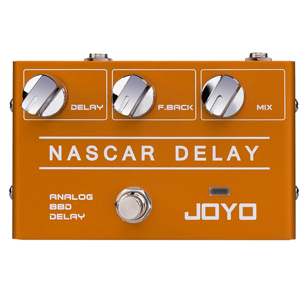 JOYO R-10 Nascar Guitar Delay Pedal Processor Narcar Analog Delay Pedal Classic Bbd Vintage Electric Guitar Effect Pedal
JOYO R-10 Nascar Guitar Delay Pedal Processor Narcar Analog Delay Pedal Classic Bbd Vintage Electric Guitar Effect Pedal