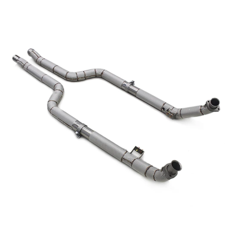 Yooking Downpipe for Mercedes-Benz C63 AMG W204 6.2L 2011-2015 Heat Shield Downpipe Stainless Steel Exhaust Pipes
Yooking Downpipe for Mercedes-Benz C63 AMG W204 6.2L 2011-2015 Heat Shield Downpipe Stainless Steel Exhaust Pipes