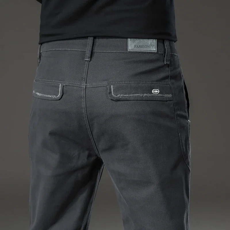 2025 Spring Autumn Men's Casual Loose Fitting Straight Tube Business Classics Fashion Smart Casual Pants Grey Black
2025 Spring Autumn Men's Casual Loose Fitting Straight Tube Business Classics Fashion Smart Casual Pants Grey Black