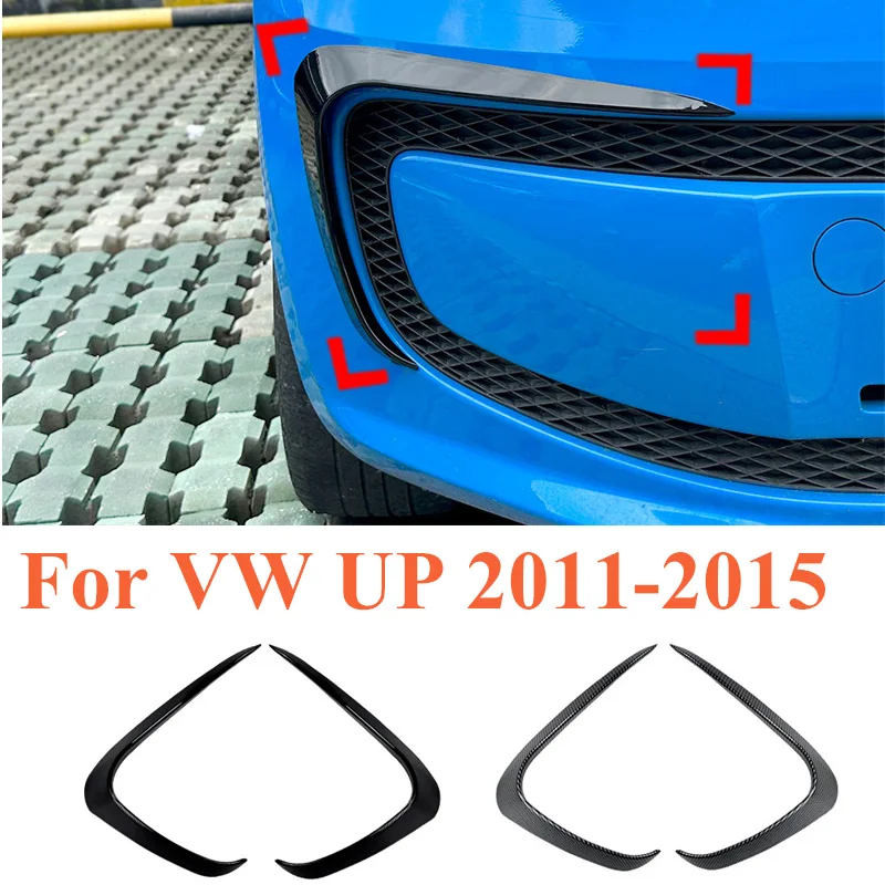 2011 - 2015 For VW UP Front Wind Knife Spoiler Grille Fog Lamp Bumper Splitter Canard Trim Cover Glossy Black 2012 2013 2014
2011 - 2015 For VW UP Front Wind Knife Spoiler Grille Fog Lamp Bumper Splitter Canard Trim Cover Glossy Black 2012 2013 2014