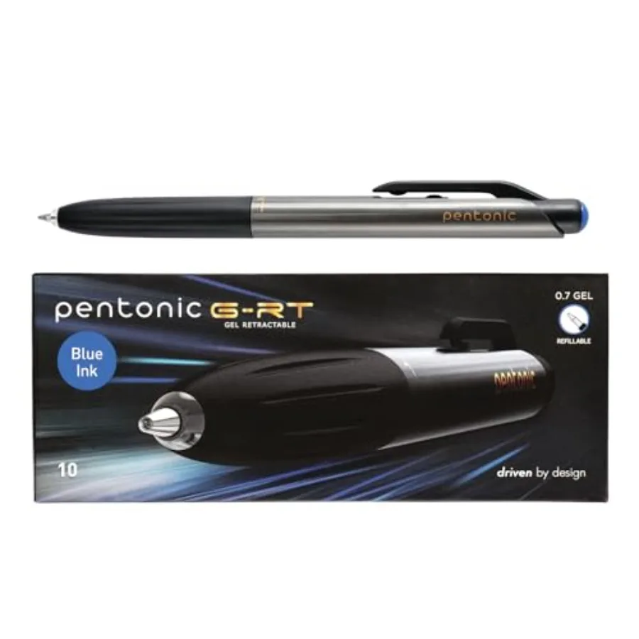 GR-T Retractable Gel Pens, 0, Ink, 0.7 mm Fine Point, Smooth Writing For Journaling, Note Taking, Office and School 1002361
GR-T Retractable Gel Pens, 0, Ink, 0.7 mm Fine Point, Smooth Writing For Journaling, Note Taking, Office and School 1002361