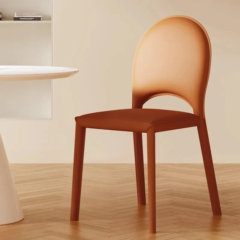 Light Luxury Restaurant Comfortable Back Dining Chair Home Saddle Leather Leisure Negotiation Chairs Bedroom Makeup Chairs
Light Luxury Restaurant Comfortable Back Dining Chair Home Saddle Leather Leisure Negotiation Chairs Bedroom Makeup Chairs