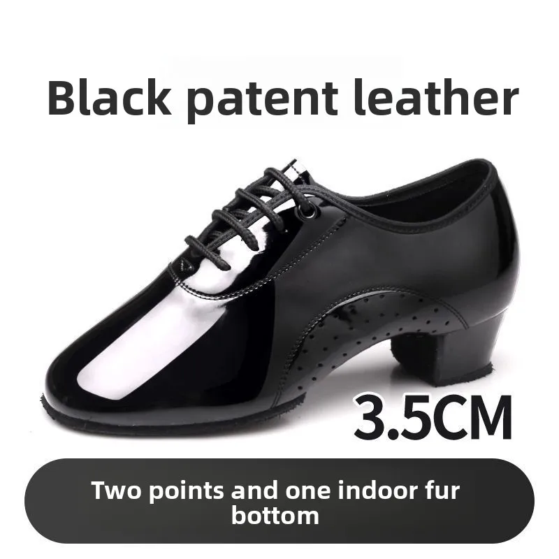 Мужская обувь для латинских танцев, детская танцевальная обувь из воловьей кожи на мягкой подошве, для соревнований по современным танцам
Мужская обувь для латинских танцев, детская танцевальная обувь из воловьей кожи на мягкой подошве, для соревнований по современным танцам