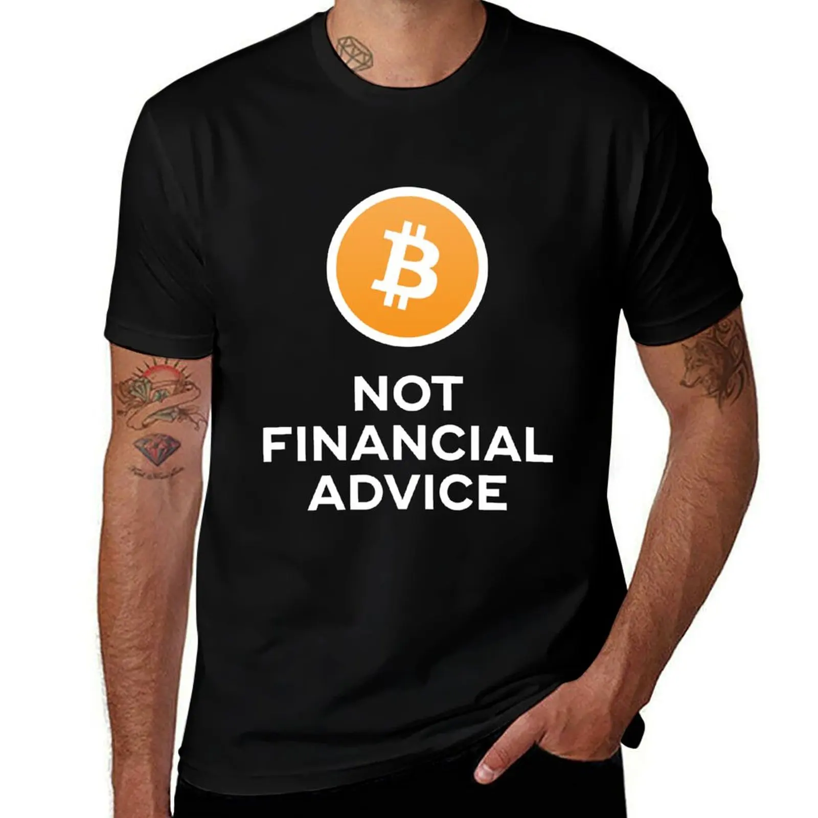Bitcoin. Not Financial Advice. T-Shirt man t shirts graphic t shirts for man graphic tees man t shirts cotton T-Shirt
Bitcoin. Not Financial Advice. T-Shirt man t shirts graphic t shirts for man graphic tees man t shirts cotton T-Shirt