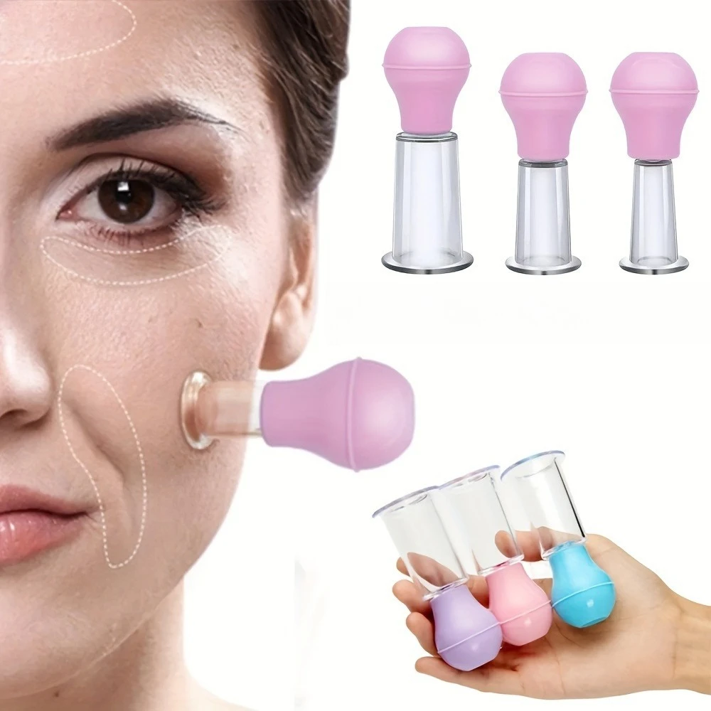 Vacuum Massage Cups Set: Gua Sha & Cupping Therapy for Face/Body, PVC/Rubber Material, Gentle Home Care
Vacuum Massage Cups Set: Gua Sha & Cupping Therapy for Face/Body, PVC/Rubber Material, Gentle Home Care