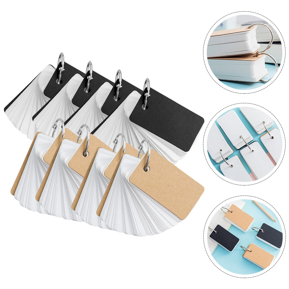8 Pcs Cards Blank Flashcards Simple Style Smooth Writing Portable Blank Words Flashcards Notepads Students Study Aids
8 Pcs Cards Blank Flashcards Simple Style Smooth Writing Portable Blank Words Flashcards Notepads Students Study Aids