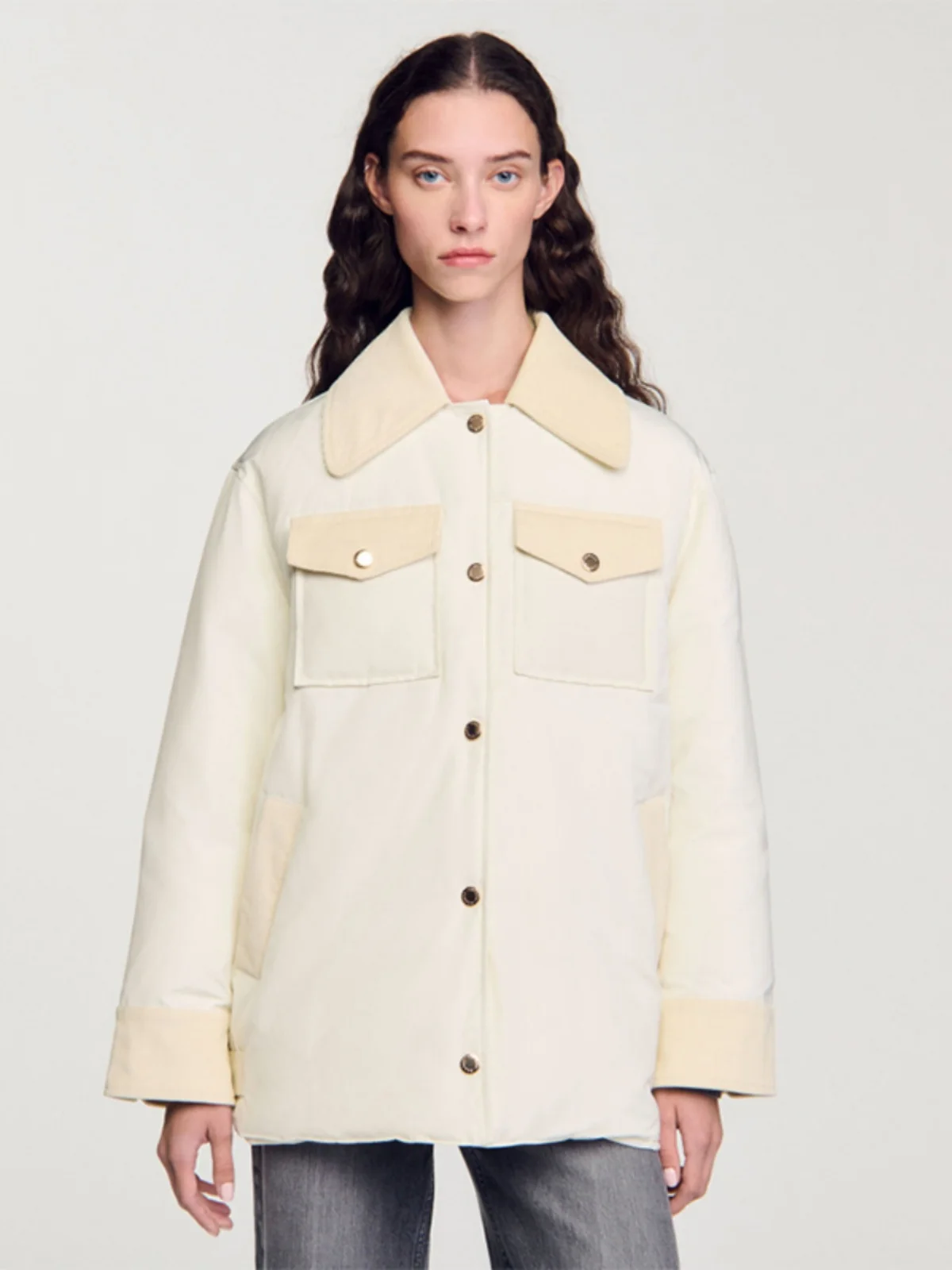 Новая женская повседневная хлопковая куртка MaSande осенне-зимняя, свободного кроя, с длинными рукавами, средней длины, цвета экрю, в уличном стиле
Новая женская повседневная хлопковая куртка MaSande осенне-зимняя, свободного кроя, с длинными рукавами, средней длины, цвета экрю, в уличном стиле