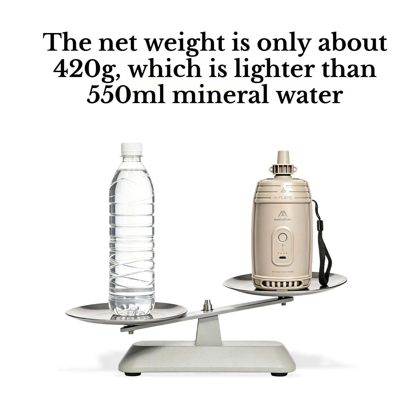 MOUNTAINHIKER Mini Inflatable Pump with Lights Wireless Air Compressor Inflate Deflate Air Pumps for Hiking Camping Equipment
MOUNTAINHIKER Mini Inflatable Pump with Lights Wireless Air Compressor Inflate Deflate Air Pumps for Hiking Camping Equipment
