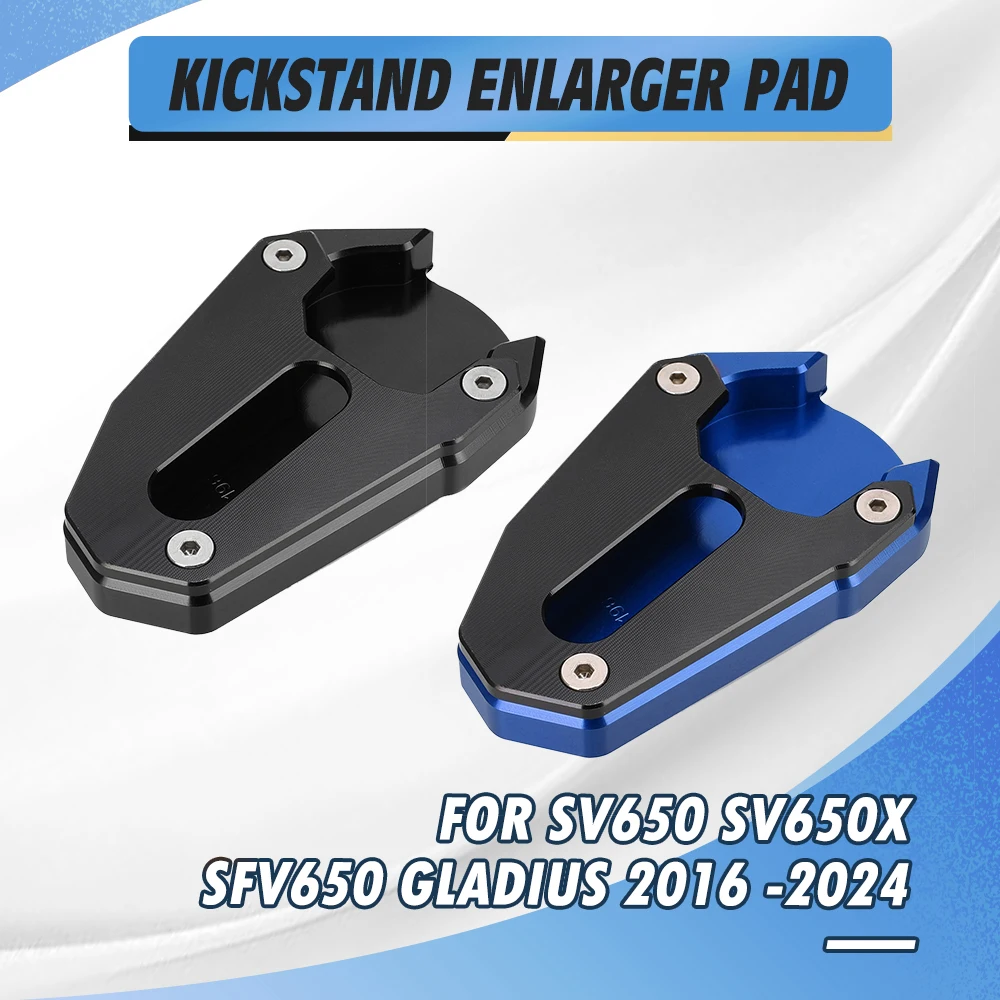 Side Kickstand Extension Plate For Suzuki SV650 2016 -2023 2024 SV650X SFV650 Gladius Motorcycle Stand Enlarger Support Foot Pad
Side Kickstand Extension Plate For Suzuki SV650 2016 -2023 2024 SV650X SFV650 Gladius Motorcycle Stand Enlarger Support Foot Pad