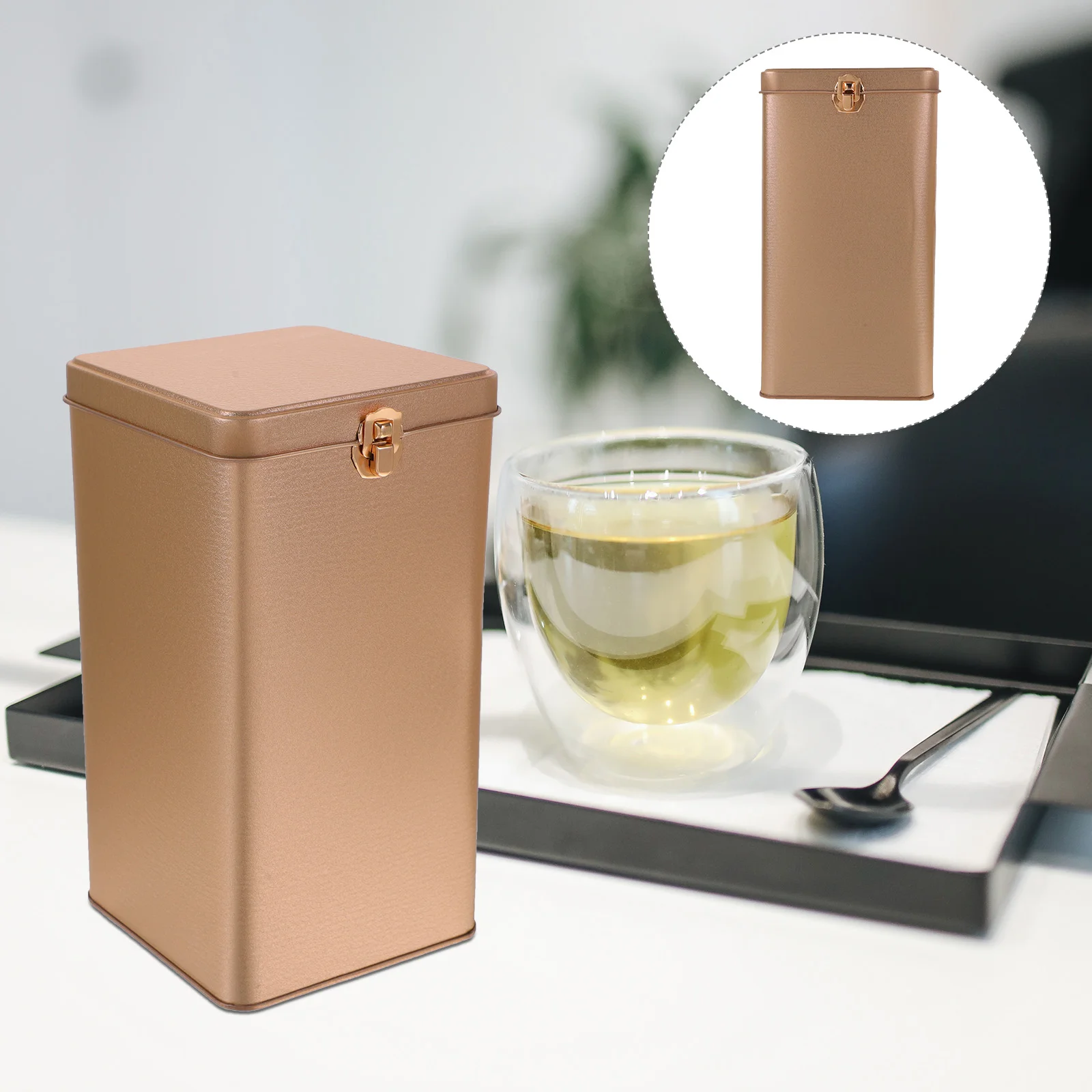 Tea Storage Jar Square Container Home Candy Tank Wide Mouth Mason Jars Silver Metal Food Containers with Lids
Tea Storage Jar Square Container Home Candy Tank Wide Mouth Mason Jars Silver Metal Food Containers with Lids