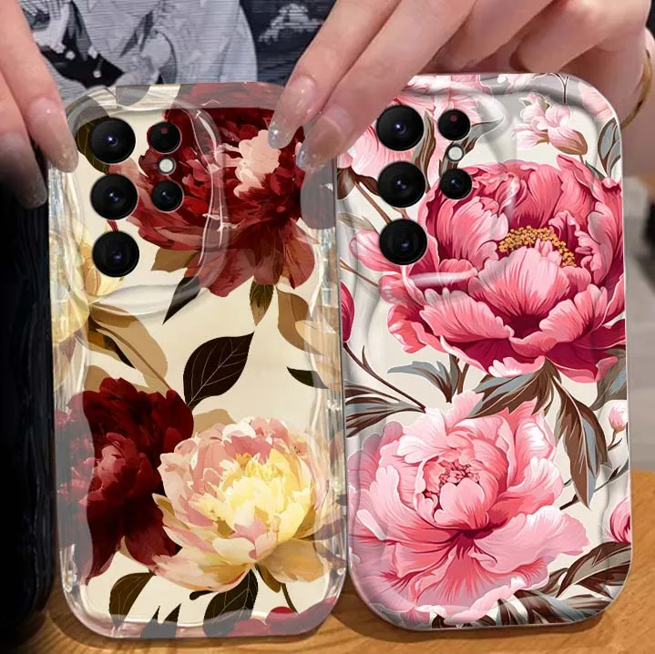 Retro Fashion Flower Luxury Phone Case For Samsung S25 S24 S23 S22 S21 S20 A04 A05s A05 A06 Ultra Plus FE 5G Wave Oil
Retro Fashion Flower Luxury Phone Case For Samsung S25 S24 S23 S22 S21 S20 A04 A05s A05 A06 Ultra Plus FE 5G Wave Oil