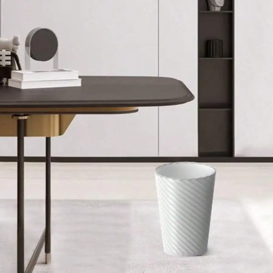 Small Round Plastic Trash Can 1.8 Gallon White Waste Basket For Bathroom Living Room Bedroom Office Kitchen
Small Round Plastic Trash Can 1.8 Gallon White Waste Basket For Bathroom Living Room Bedroom Office Kitchen
