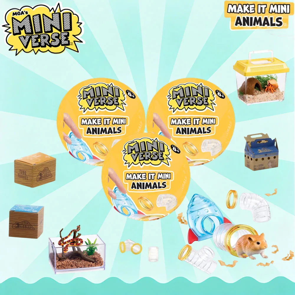 MGA Miniverse real brands Mini Animals Series 2 Mini Collectibles Blind Pack DIY Crafts Resin Replica Animals Collectors Animals
MGA Miniverse real brands Mini Animals Series 2 Mini Collectibles Blind Pack DIY Crafts Resin Replica Animals Collectors Animals