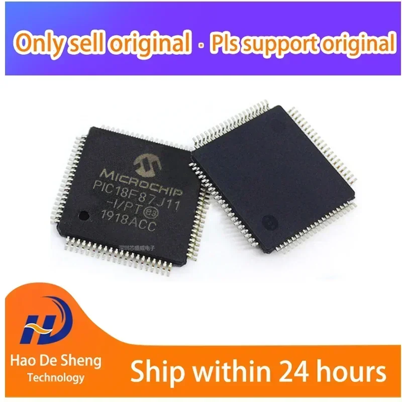 5PCS/LOT PIC18F87J11-I/PT TQFP-80 New Original In Stock
5PCS/LOT PIC18F87J11-I/PT TQFP-80 New Original In Stock