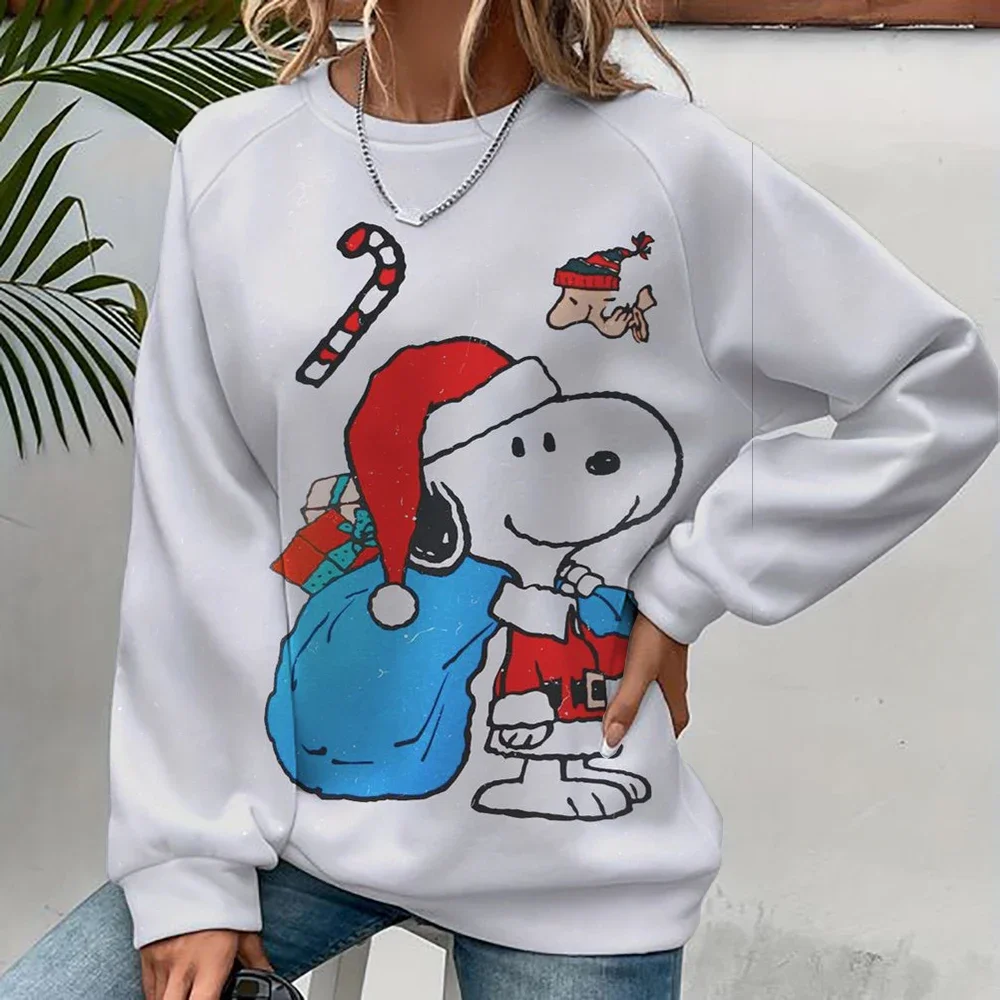 Snoopy Cartoon Anime Women's Hoodie Spring and Autumn Edition Women's Round Neck Hoodie 2025 New Fashion Couple Sportswear Top
Snoopy Cartoon Anime Women's Hoodie Spring and Autumn Edition Women's Round Neck Hoodie 2025 New Fashion Couple Sportswear Top