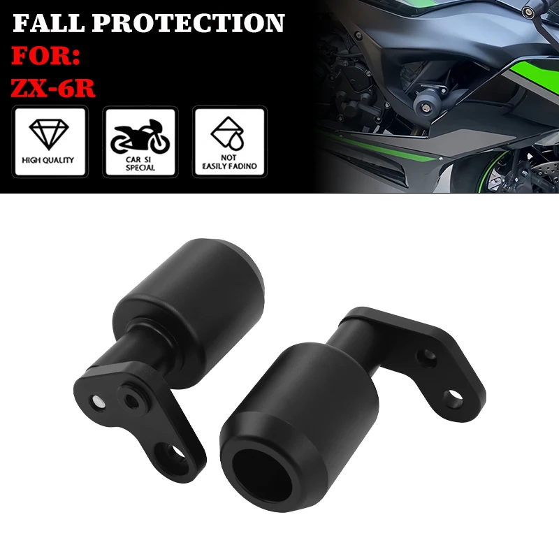 For Kawasaki ZX-6R 2024 2025 NINAJ ZX6R ZX636 Motorcycle CNC Falling Protection Frame Slider Fairing Guard Crash Pad Protector
For Kawasaki ZX-6R 2024 2025 NINAJ ZX6R ZX636 Motorcycle CNC Falling Protection Frame Slider Fairing Guard Crash Pad Protector