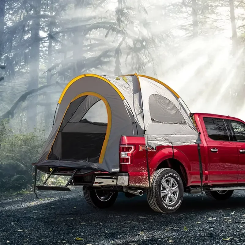 New Outdoor Camping Pickup Truck Tent Easy-to-Set Travel Tent for 1–2 Persons
New Outdoor Camping Pickup Truck Tent Easy-to-Set Travel Tent for 1–2 Persons