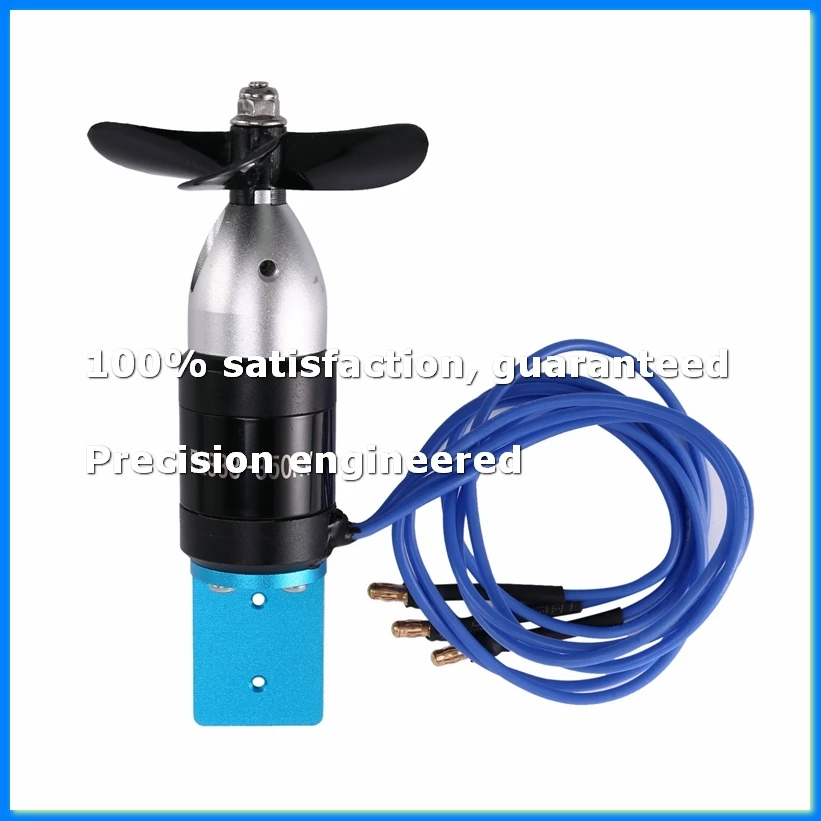 IPX8 Waterproof Underwater Thruster 2838 350KV 2.4KG Thrust Brushless Motor with 55mm 60mm Propeller for ROV RC Boats CW-SPMI
IPX8 Waterproof Underwater Thruster 2838 350KV 2.4KG Thrust Brushless Motor with 55mm 60mm Propeller for ROV RC Boats CW-SPMI
