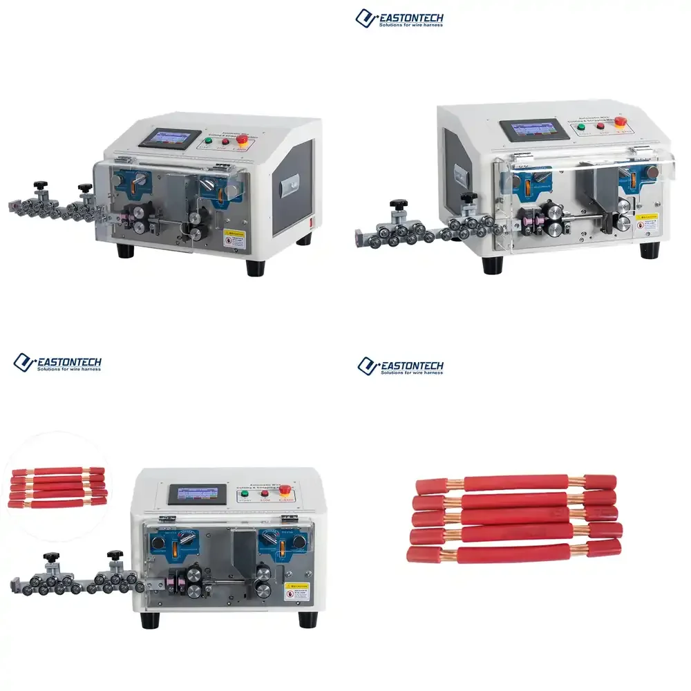 Fully Automatic 1-16mm2 Wire Cutting and Stripping Machine Cable Manufacturing Equipment
Fully Automatic 1-16mm2 Wire Cutting and Stripping Machine Cable Manufacturing Equipment
